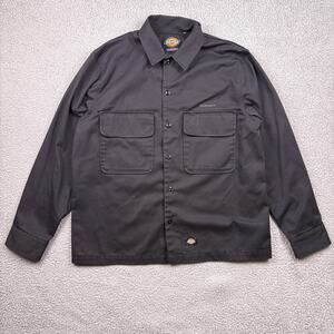 Dickies x Highsnobiety Twill Overshirt Mens XL Button Up Shacket Jacket Pockets